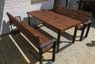 Nowy solidny komplet ogrodowy MODERNO 160 cm - 4