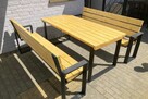 Nowy solidny komplet ogrodowy MODERNO 160 cm - 6