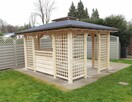 Altana ogrodowa KRATKA Z RYNNĄ - PRODUCENT - 2