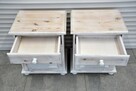 szafki nocne z drewna sosnowego - jak nowe - 3