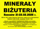 69 Międzynarodowa Wystawa i Giełda Minerałów luty 2026 - 2