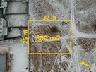 Legionowo  działka 800 m² pod dom/bliźniak, MN1 - 2