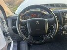 Peugeot Boxer 2,0HDI 165KM l2h2 Klima Hak PDC Kamera Cofania PDC Bagażnik Tempomat - 15