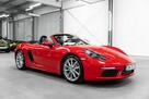 Porsche 718 Boxster 300KM PDK. Guards Red, Wentylacja, BOSE, Pakiet skórzany, PDLS+. - 5