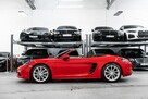 Porsche 718 Boxster 300KM PDK. Guards Red, Wentylacja, BOSE, Pakiet skórzany, PDLS+. - 8