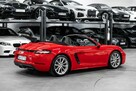 Porsche 718 Boxster 300KM PDK. Guards Red, Wentylacja, BOSE, Pakiet skórzany, PDLS+. - 12