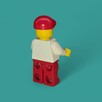 Lego Mechanic Red OVR008 - 2