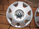 VW Polo kołpaki 14 oryginalne (komplet 4 sztuki) nowe - 5