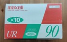 Kasety Maxell SXII 90 - komplet 10 szt! - 5