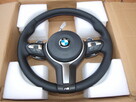 BMW M5 kierownica skórzana + łopatki + airbag 2011 - 2017r - 2