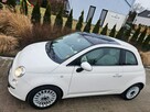 Fiat 500 1.2i Rata od400zł Panorama DachZadbany - 1