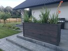 Taras drewniany, zadaszenie tarasu, architektura ogrodowa - 14