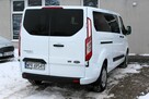 Ford Transit Custom Długi 9-osobowy 130KM SalonPL FV23% Android Tempomat Nowy Rozrząd - 6