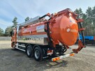 Mercedes 6x4 WUKO KAISER EUR-MARK DO CZYSZCZENIA KANAŁÓW 16000 litrów WUKO asenizacyjny separator be - 5
