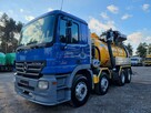 Mercedes ACTROS 8x4 WUKO recykling do zbierania odpadów płynnych WUKO asenizacyjny separator beczka - 3