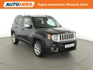 Jeep Renegade Limited 4x4 automat 170KM navi kamera grzane fotele+kier. tempomat  ha - 10
