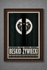 Plakat A3 Beskid Żywiecki vintage style