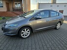 Honda Insight 1,3+Hybryda. Automat.Serwis.Podg.Fot.Tempomat.Halogeny.alu.Hak - 7