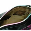 Mini Torebka Box – Czarna z Motywem Czaszek i Kwiatów - 3