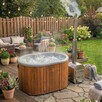 Jacuzzi Ogrodowe 2-Osobowe 190x120 cm – Balia na Taras + Pok - 5