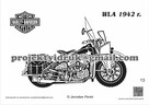 Grafiki motocykle do druku kubki, poduszki, odzież - 9