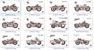 Grafiki motocykle do druku kubki, poduszki, odzież - 12