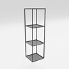 Regał loft słupek blacha perforowana 100x40x40 - 2