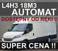 Iveco Daily 35S18A8H V L4H3 18m3 176KM Dostępny od ręki ! Automat  2182 zł Niska Cena !