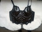 Top gorsetowy latex, XL - 2