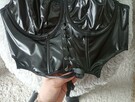 Top gorsetowy latex, XL - 6