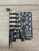Adapter Kontroler Karta rozszerzeń HUB USB3.0 USBC PCI PCIe - 4