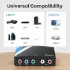 Konwerter adapter Component chinch HDMI konsoli PS2 PS3 DVD - 7