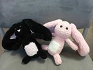 Maskotka pluszowa królik amigurumi - 6