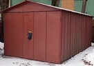 Garaż blaszany, ocieplony blaszak do przeniesienia