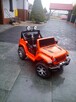 Jeep Wrangler Rubicon 4x4 na akumulator dla dzieci Pomarańcz - 6