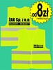 Kamizelka odblaskowa ostrzegawcza kamizelki z nadrukiem logo - 3