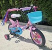Rowerek 12 cali Elza różowy i fioletowy 319zl - 4