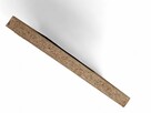 Blat laminowany 46 cm x 46 cm x 4 cm | deseń szarego drewna - 3