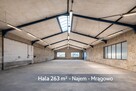 Hala 263 m²  21 zł/m² | Mrągowo |dostępna od zaraz