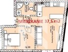 Bezczynszowe 1 piętro  37,50 z balkonem - 14