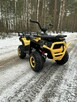 Żółty quad ATV 12V dla dziecka pilot - 2