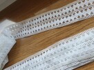 Koronka szydełkowa biała 6.5 x 514 cm - 4 kawałki