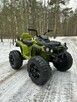 Duży quad elektryczny dla dzieci 12V duże koła EVA - 5