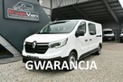 Renault Trafic long L2H1 brygadówka 7-osobowy 2,0 150KM pełna opcja 2-stronne drzwi - 1