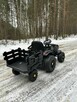 Traktor na akumulator 12V z przyczepą pilot - 5