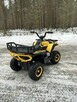 Quad elektryczny 12V żółty pilot EVA dla dzieci - 4
