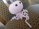 Maskotka ludzki mózg amigurumi ręcznie wykonany - 4