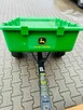 Przyczepka John Deere 10P z wywrotem! do traktorka kosiarki - 7