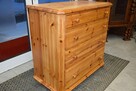 komoda z szufladami z drewna sosnowego - jak nowa - 4