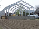 KONSTRUKCJA STALOWA HALI 12 M x 20 M x 4,0 M CENA 45 600,00 - 6